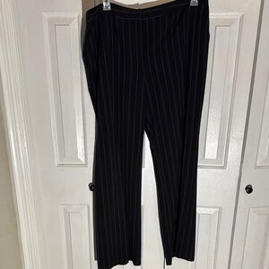 Bandolino Black Pinstripe Trousers